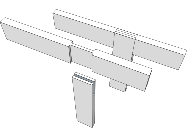 bridle joint sambungan