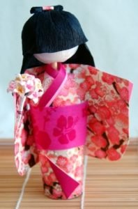 boneka jepang cantik selesai