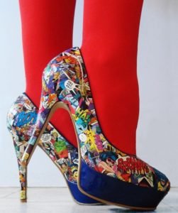 decoupage pada sepatu
