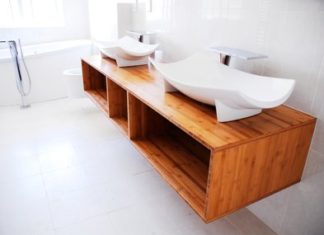 furniture papan bambu