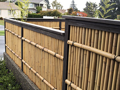 Buat Bambu  Fence Harus dengan Lem untuk Laminasi Bambu  